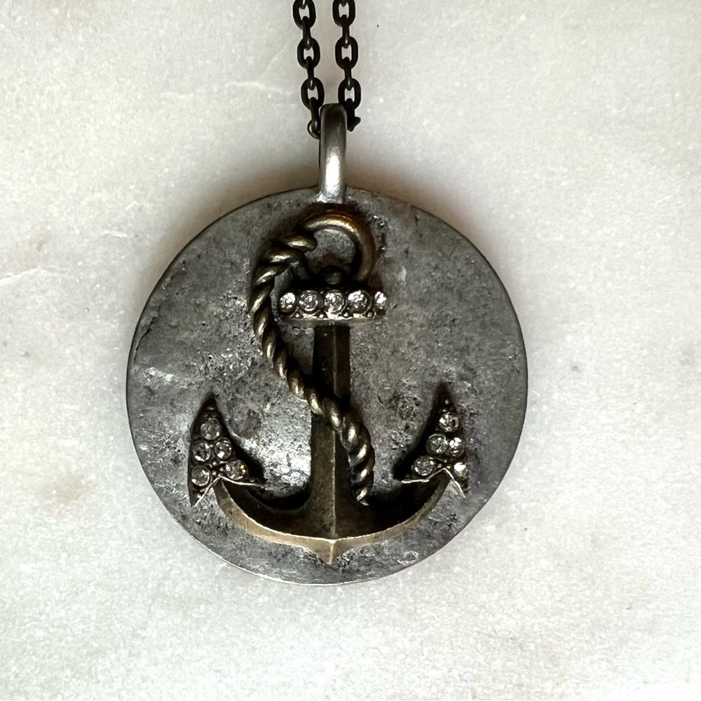 Jewel Kade Anchor Necklace